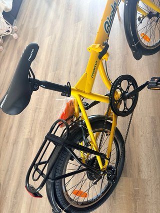 Bici Plegable Moma Ricola Amarilla