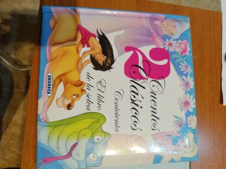 Cada libro contiene 2 cuentos