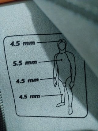 Traje Neopreno Hombre Talla M Tribord