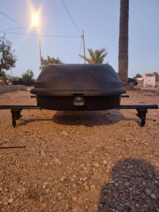 Baúl portaequipajes negro
