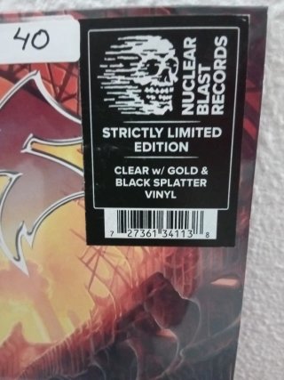 Exodus Blood In Blood Out Vinilo Edición Limitada,