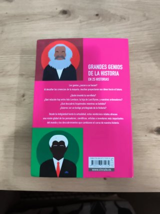 Grandes genios de la historia en 25 historias