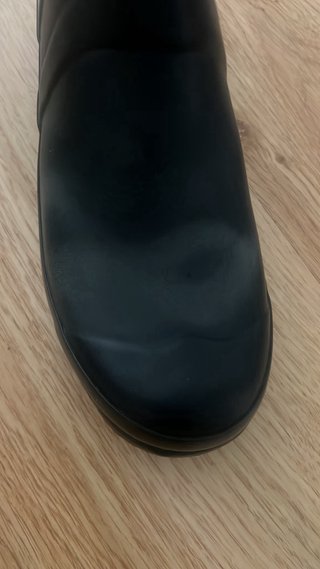 Botas de agua Hunter azul oscuro con calcetin