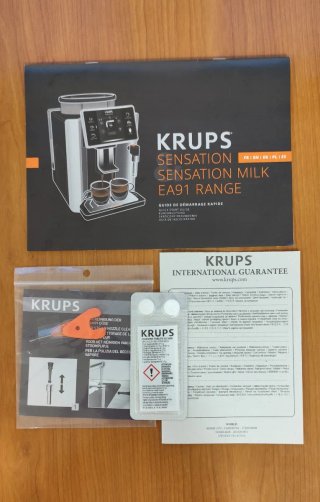 Cafetera Krups Sensation con garantía