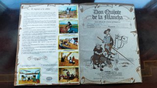 Álbum de cromos Don Quijote de la Mancha