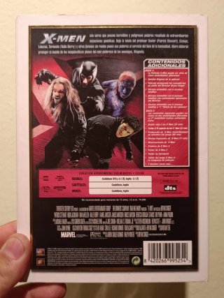 Trilogía X-Men DVD Edición Coleccionista 2 discos.
