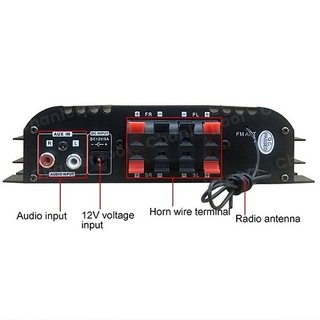 MINI AMPLIFICADOR BT-998 + ALTAVOZ DE 2 VIAS LG