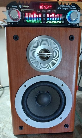 MINI AMPLIFICADOR BT-998 + ALTAVOZ DE 2 VIAS LG