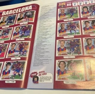 Álbum Liga BBVA 2010/2011 - Completo