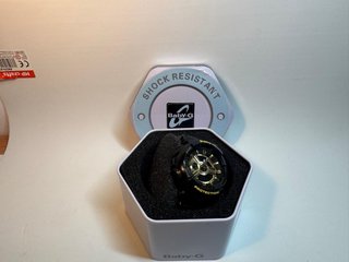 Reloj Casio Baby-G Negro y Dorado