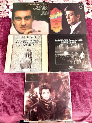 Lote Vinilos Antiguos Música Española a 4 €