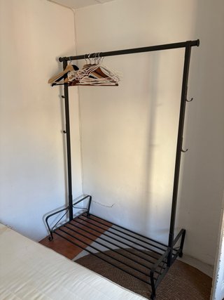 Perchero Ropa Ikea Negro Metal