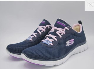 Scarpe Skechers Donna Tg 38 Blu/Rosa