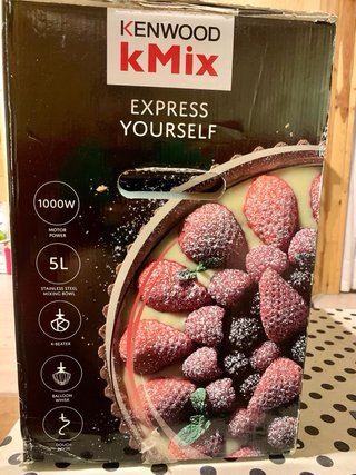Amasadora Kenwood Kmix + Accesorios