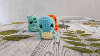 Peluche Squirtle Amigurumi Uncinetto