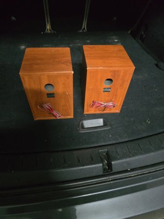 Altavoces Akai Marrón/Plata