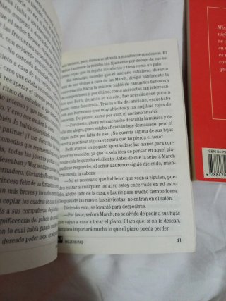 Lote 2 libros:Mujercitas y Pollyanna