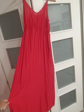 Vestido largo estampado mujer talla 42