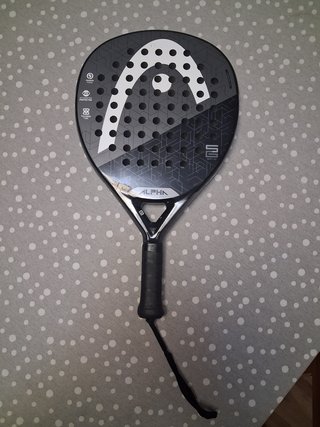 Pala de pádel Head Alpha Negra Junior