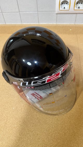 Casco Jet LS2 OF575 Negro