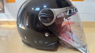 Casco Jet LS2 OF575 Negro