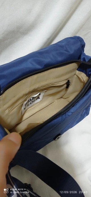Bolso Bimba y Lola azul y plateado