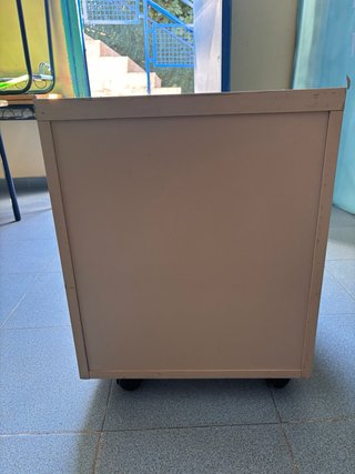 Cajonera con ruedas, 3 cajones