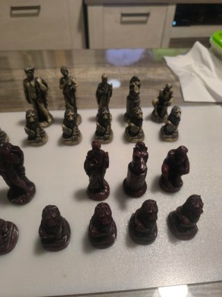 Piezas de ajedrez animadas