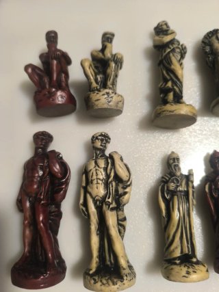 Piezas de ajedrez animadas