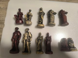 Piezas de ajedrez animadas