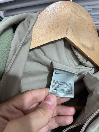 Nike Chaleco Polar + Chaqueta Fina vintage M