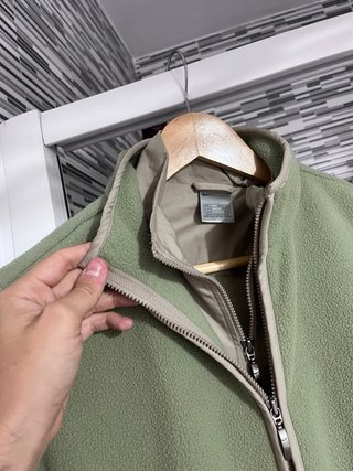 Nike Chaleco Polar + Chaqueta Fina vintage M