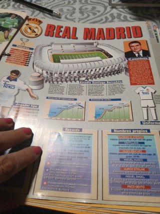 Archivador Estrellas Liga 96/97