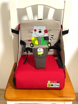 Conjunto andador+trona plegable Jané nueva