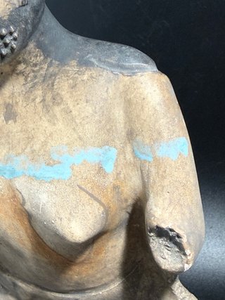 Figura Maya Jaina Mujer Sentada 32cm INAH