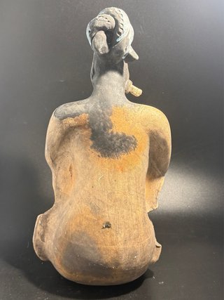 Figura Maya Jaina Mujer Sentada 32cm INAH