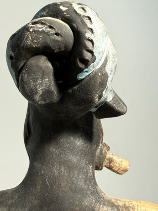 Figura Maya Jaina Mujer Sentada 32cm INAH