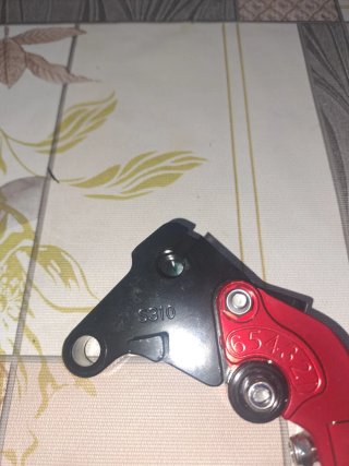 Maneta de freno ZONTES roja