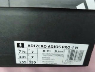 Adidas adizero Adios pro 4 Verde/Azul
