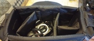 Bolso Nikon Original Negro regalo F50 analógica.