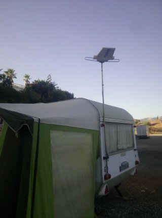 Caravana 750k completa.salon.cocina.baño y placas