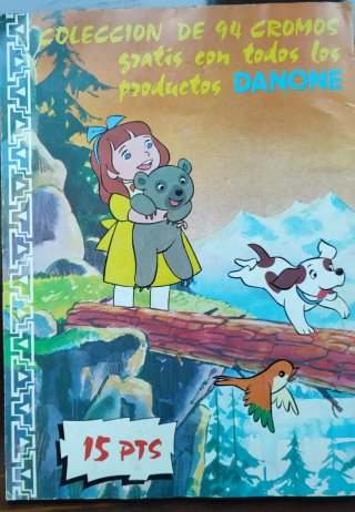 Álbum Cromos Jacky El Oso de Tallac