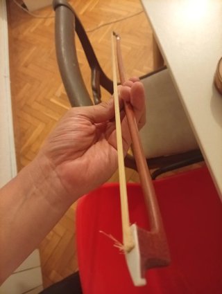 Violín 3/4 sin puente