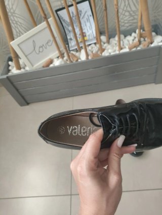 Zapatos charol negros talla 37