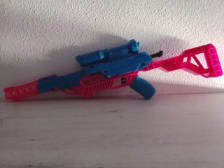 Pistola de Juguete Nerf Azul y Rosa