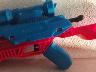 Pistola de Juguete Nerf Azul y Rosa