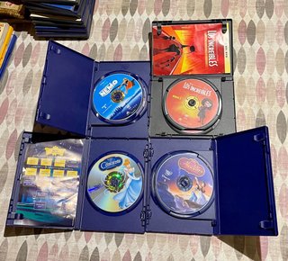 Lote 4 DVDs Disney/Pixar Originales.
