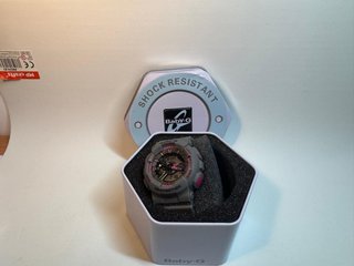 Reloj Casio Baby-G Gris y Rosa