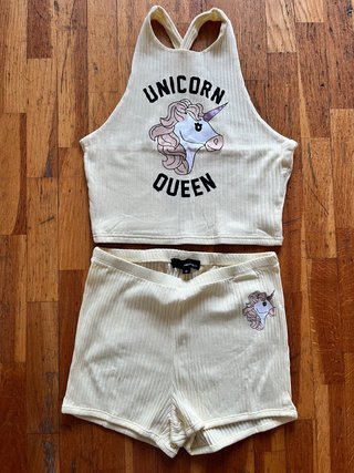 Pijama conjunto Top y Shorts - Nuevo