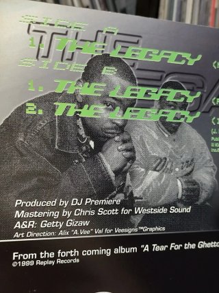 Vinilo Rap Group Home - Legacy 12" 1999